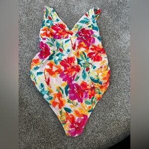 NEW!  Maternity Multicolor Floral Swimwear